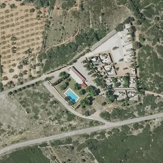 Vista aerea di Camping Zielo