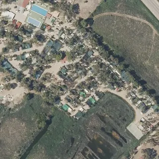 Luftbild von Camping Torre Nostra