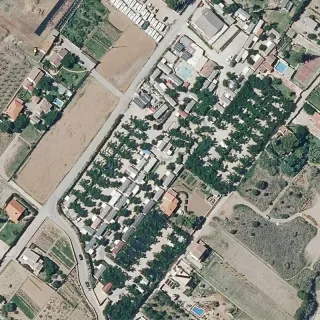 Aerial view of Camping Alegria del Mar
