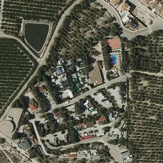 Flyfoto av Camping La Pedrera