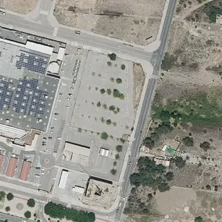 Luftbild von Carrefour