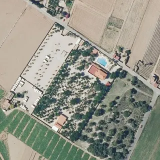 Vista aerea di la Volta