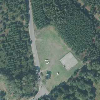 Luftbild von Área de Autocaravanas do Ancoradoiro
