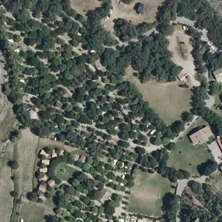 Aerial view of Camping Valle Añisclo