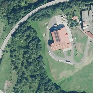 Luftbild von Llagar de Sidra Castañón