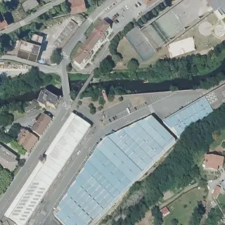 Vista aerea di Bergara - Labegaraieta