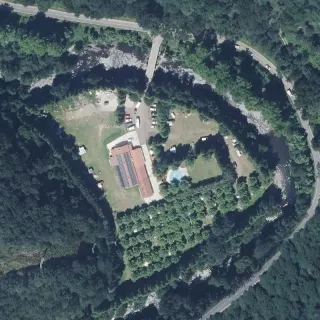 Luftbild von Iskibi Kanpina