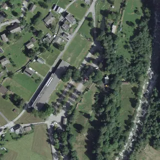 Luftbild von Sonogno