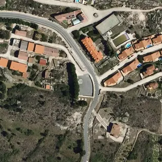 Flygbild över Ayuntamiento de Villanueva de Ávila