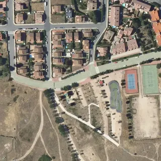 Luftbild von Ayuntamiento de Palazuelos de Eresma