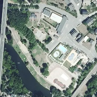 Flygbild över Ayuntamiento de Toral de los Vados