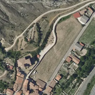 Aerial view of Aparcamiento de Autocaravanas