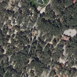 Vista aerea di Camping Urbión