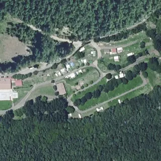Vista aerea di Bosque de Gordón