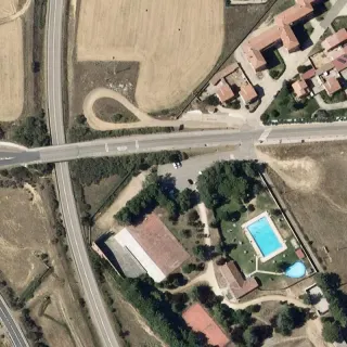 Luftbild von Area de San Telmo