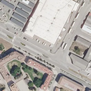 Vue aérienne de Miranda de Ebro - E.Leclerc