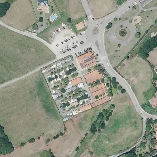 Aerial view of Bungalows Costa San Juan