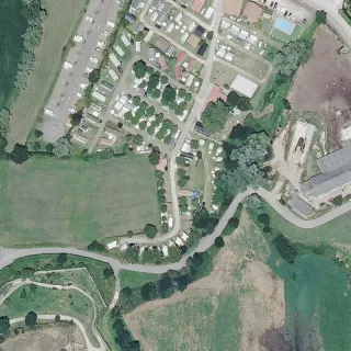 Luftbild von Camping Somo Parque