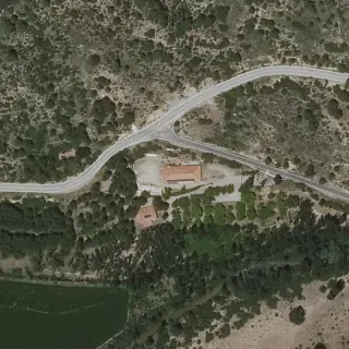 Luftbild von Camping Serranía