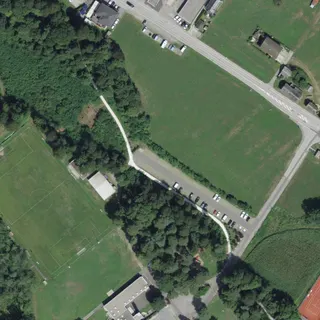 Luftbild von Stellplatz Ronchini