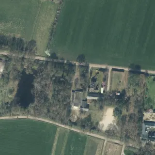 Luftbild von Kampeerboerderij de Zandkamp
