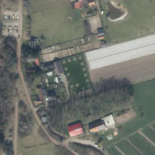 Luftbild von Camping De Bleek