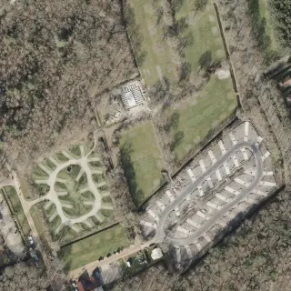 Aerial view of Woud