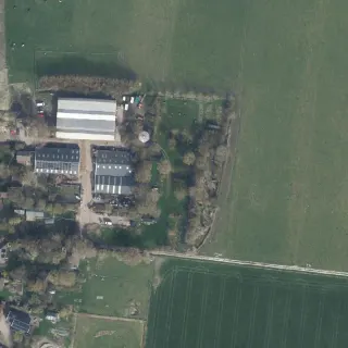 Luftbild von De Buitenplaats