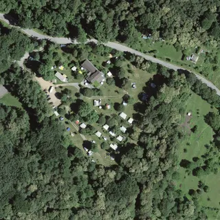 Luftbild von Campeggio al Parco d'Oro