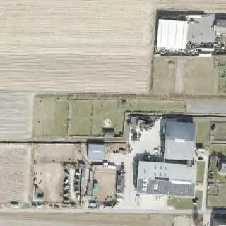 Luftbild von Camping Uitzicht