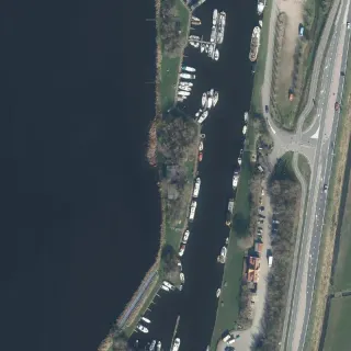 Aerial view of Glamping Woudhaven