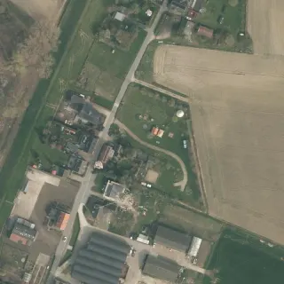Luftbild von Camping Ter Drucht