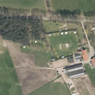 Luftbild von De Zandkant