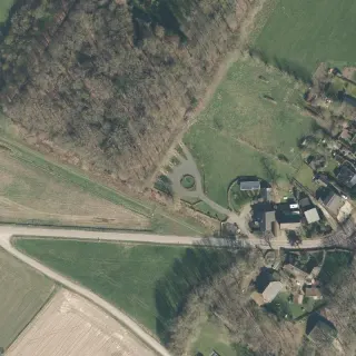 Luftbild von Camperplaats "De Bronkhorst"
