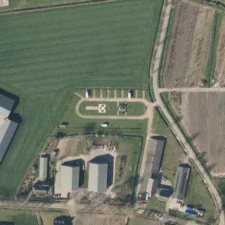Vue aérienne de Bij Boer Jos
