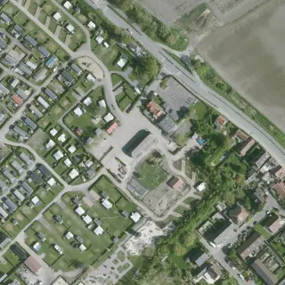 Luftbild von Ardoer Camping De Meulinge