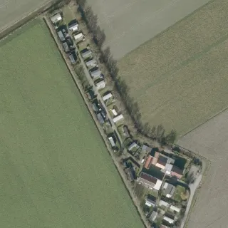 Luftbild von Camping de Hoogte