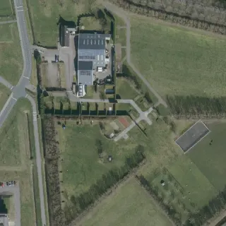 Luftbild von Camping Kloet