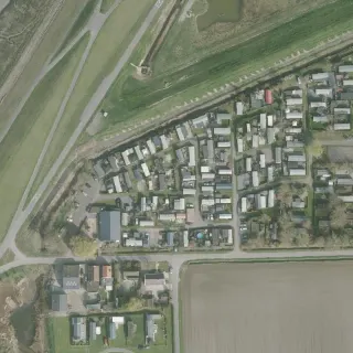 Vue aérienne de de Zeemeeuw