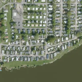 Aerial view of De Vogel