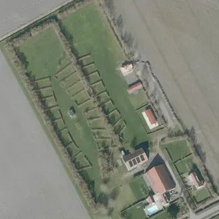 Vista aerea di Hof van Renesse