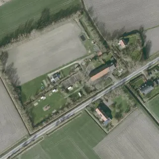 Luftbild von Camping Heulzicht