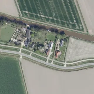 Vue aérienne de De Maar