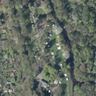 Luftbild von Camping Stadspark