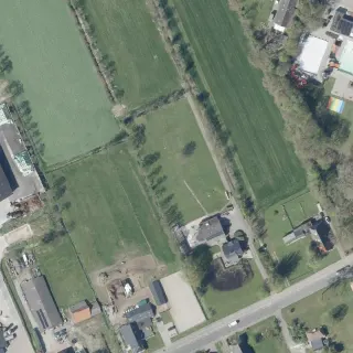 Vue aérienne de Landgoed Jonker