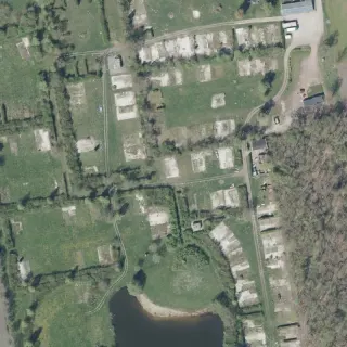 Vista aerea di Recreatiepark Westerkwartier