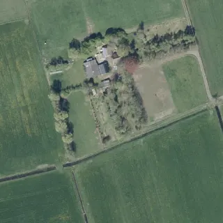 Vue aérienne de Vrijheidshoeve