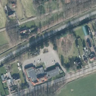 Vista aerea di Het wapen van Delden