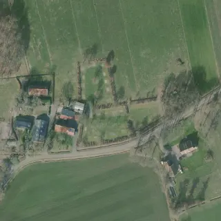 Vue aérienne de Erve Vleerbosch