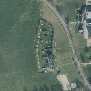 Vue aérienne de De Hoge Moât